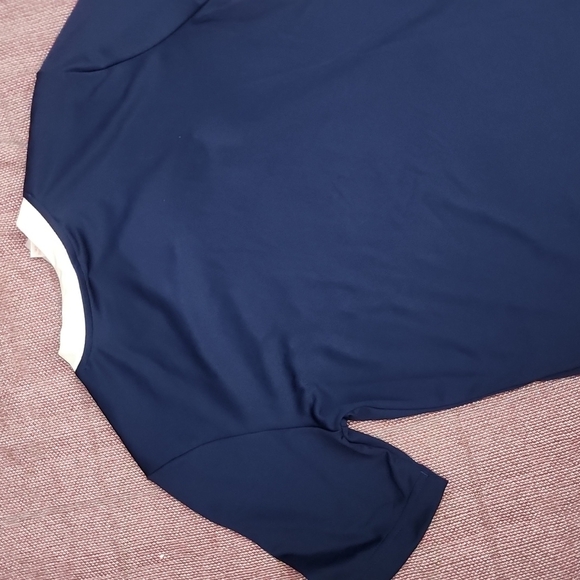 Adidas Boys Soccer Football Jersey Size Medium - Navy - NWT - Picture 11 of 13